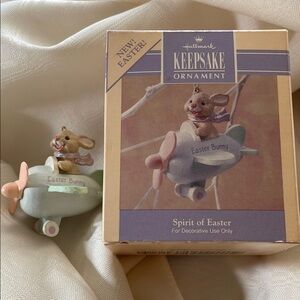 Hallmark Keepsake Easter Bunny Ornament Spirit of Easter